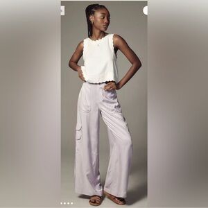 ANTHROPOLOGIE PALAZZO UTILITY PANTS